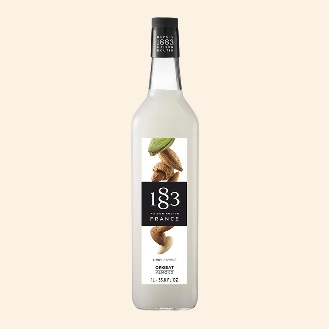 Grande Bouteille de Sirop Maison Routin Amande, 1 L