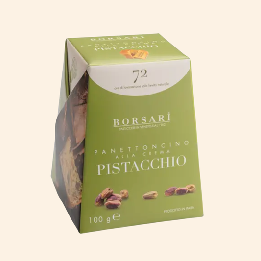 Borsari Pistachio Panettone, individual 100 g
