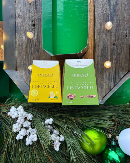 Panettone Limoncello Borsari, format individuel 100 g