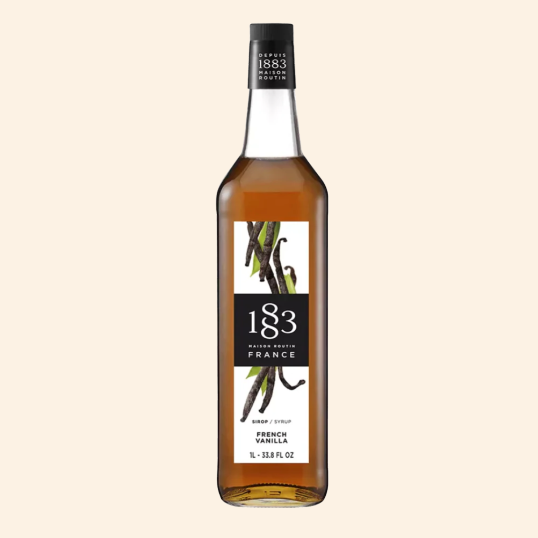 Grande Bouteille de Sirop Maison Routin Vanille, 1 L