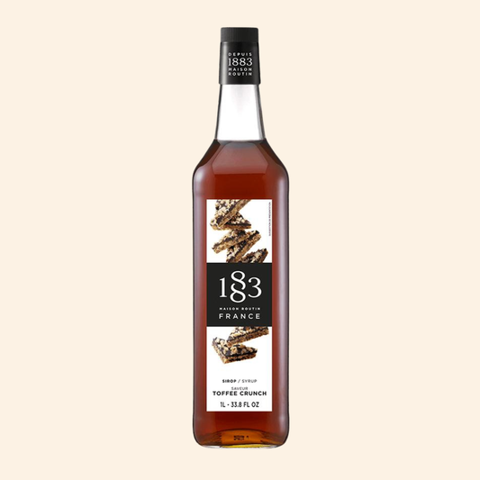 Grande Bouteille de Sirop Maison Routin Toffee, 1 L