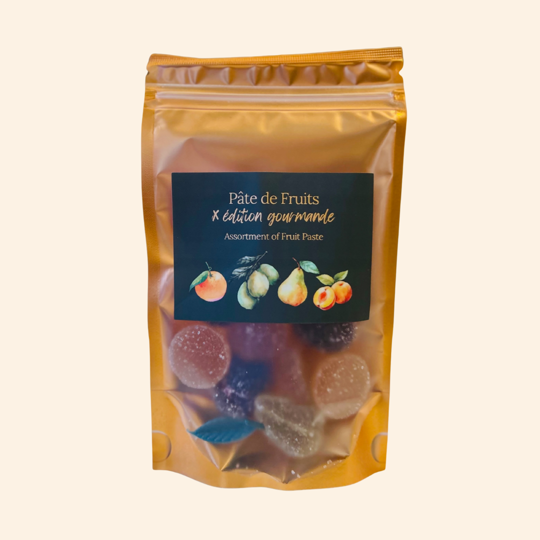 Sachet de pâtes de fruits gourmandes