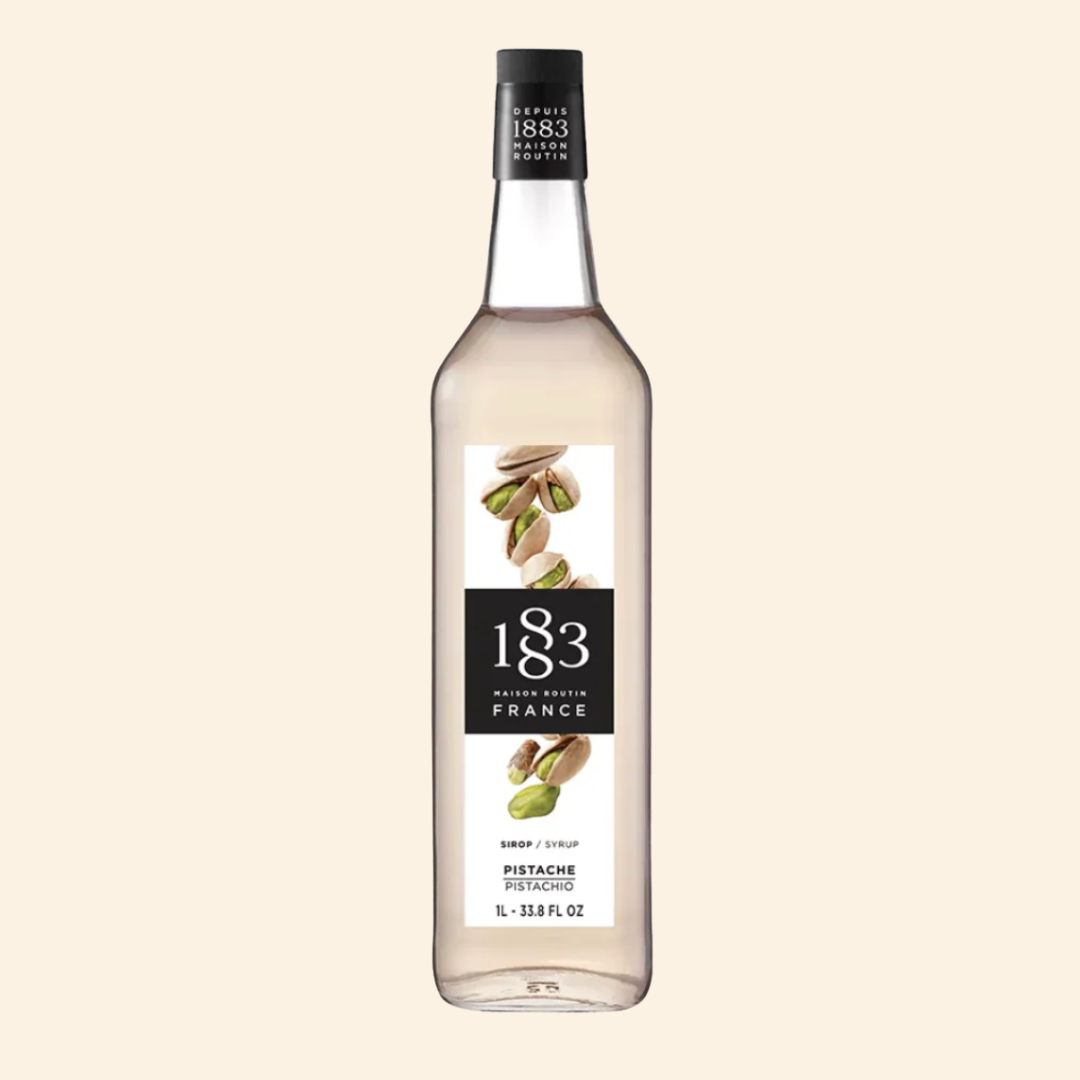 Grande Bouteille de Sirop Maison Routin Pistache, 1 L
